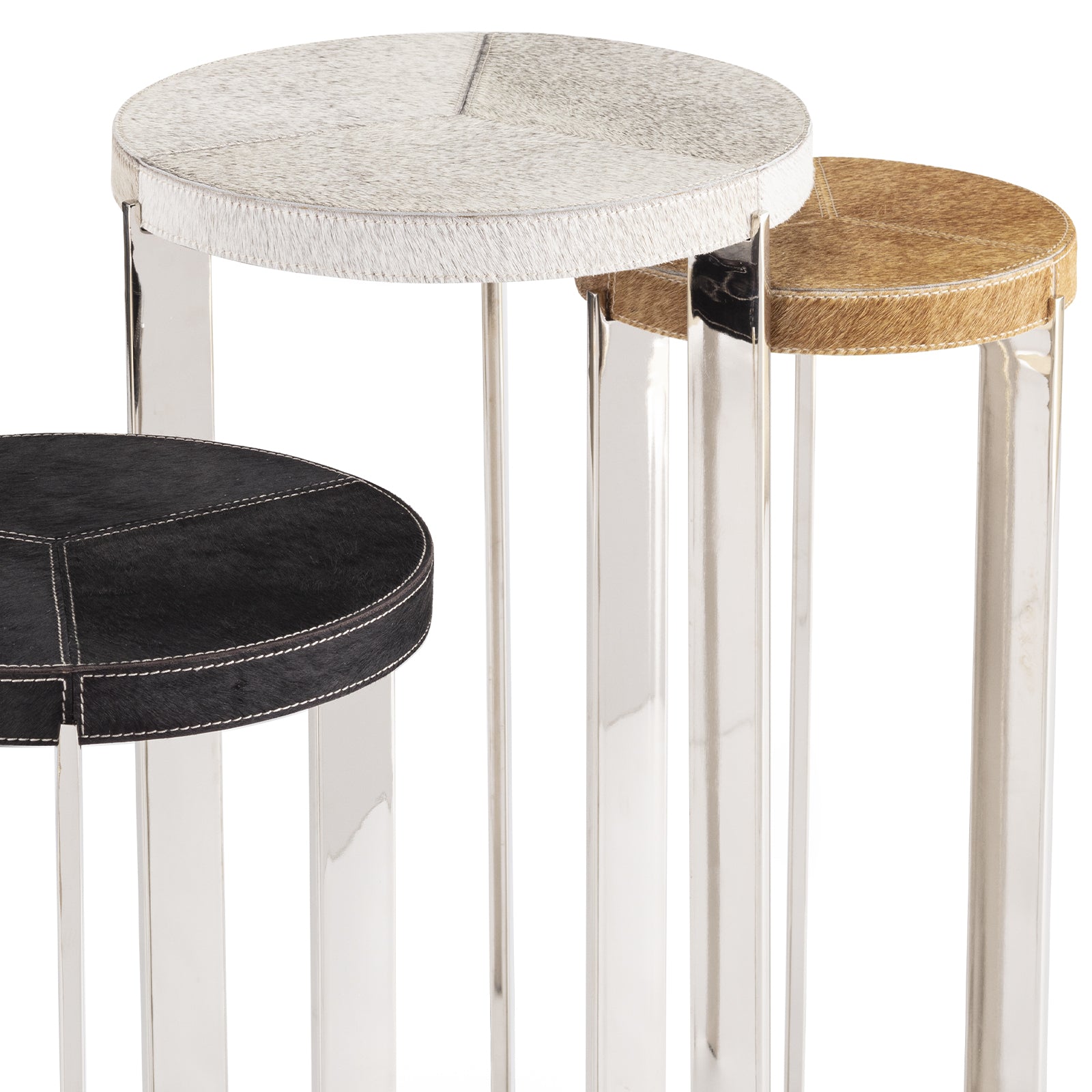 Regina Andrew Andres Hair on Hide Mixer Table Set