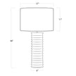 Regina Andrew Nabu Metal Column Table Lamp