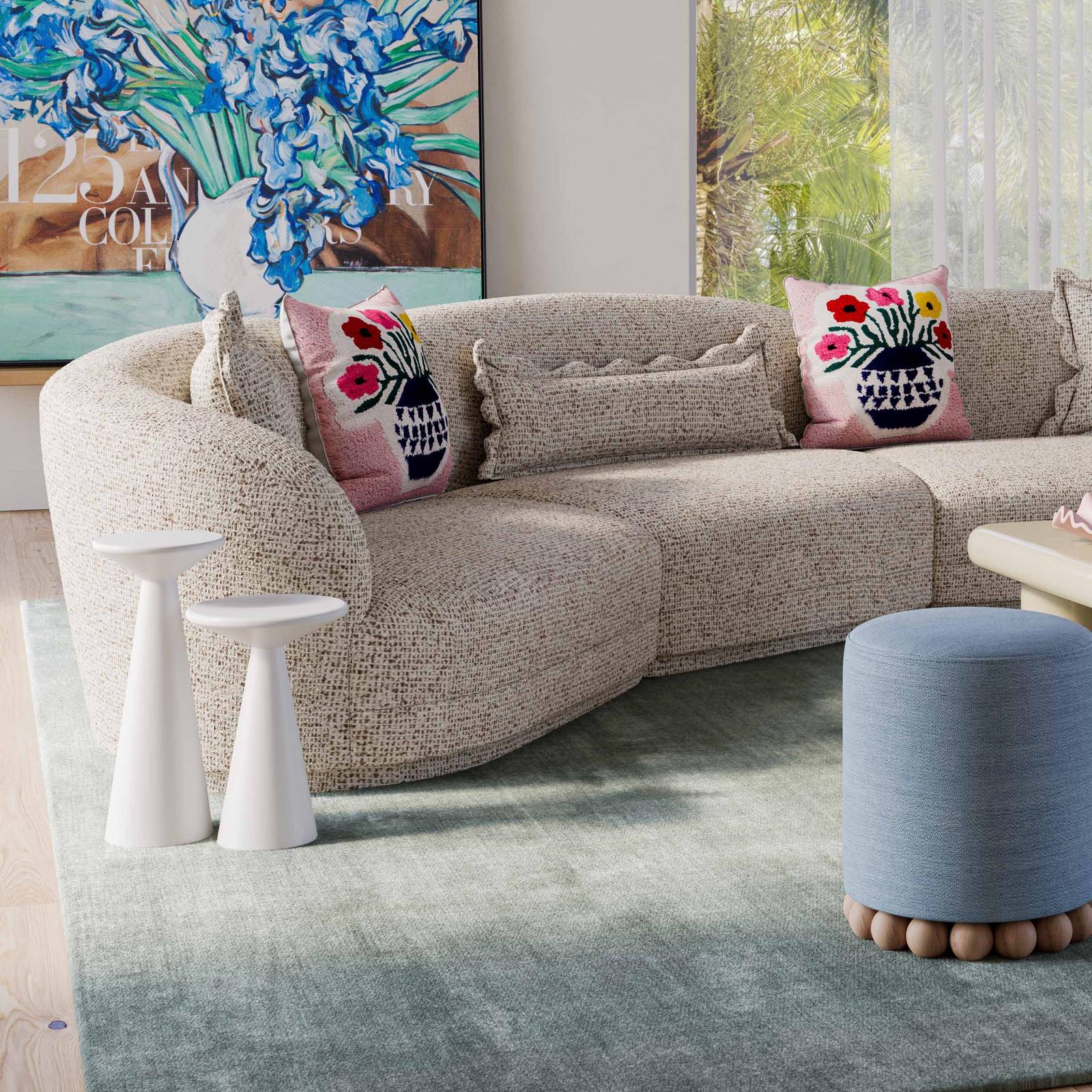 TOV Furniture Dex Ottoman