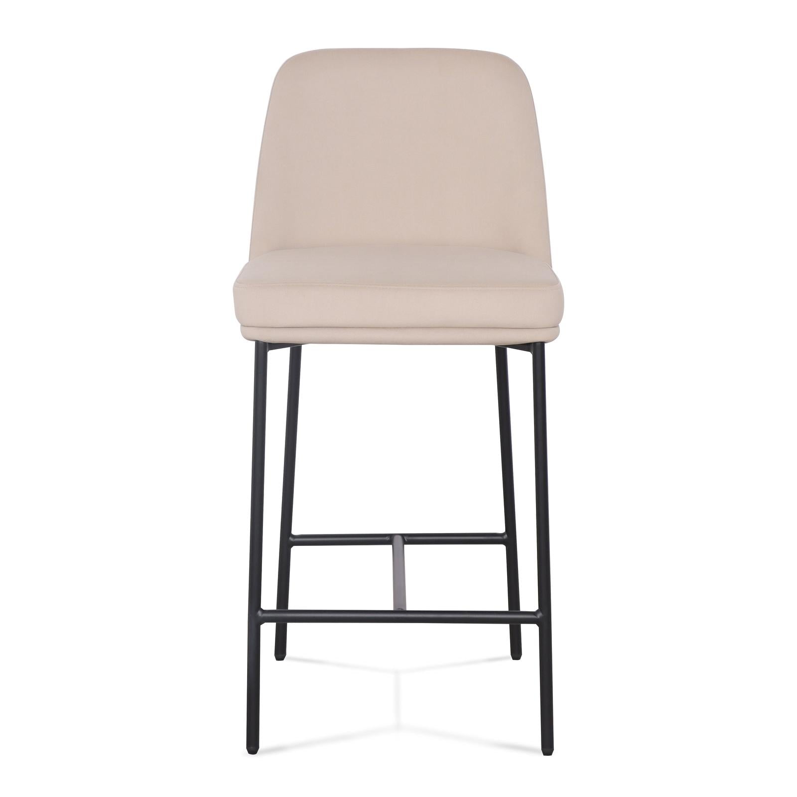 TOV Furniture Sydney Performance Velvet Counter Stool Set of 2