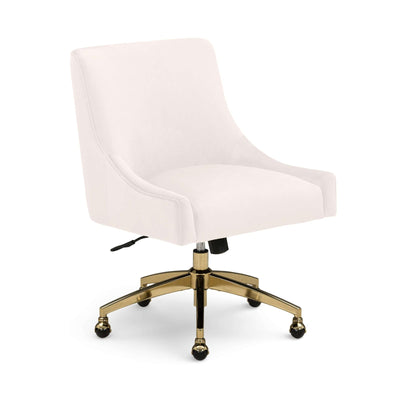 TOV Furniture Beatrix Performance Velvet Office Swivel Chair