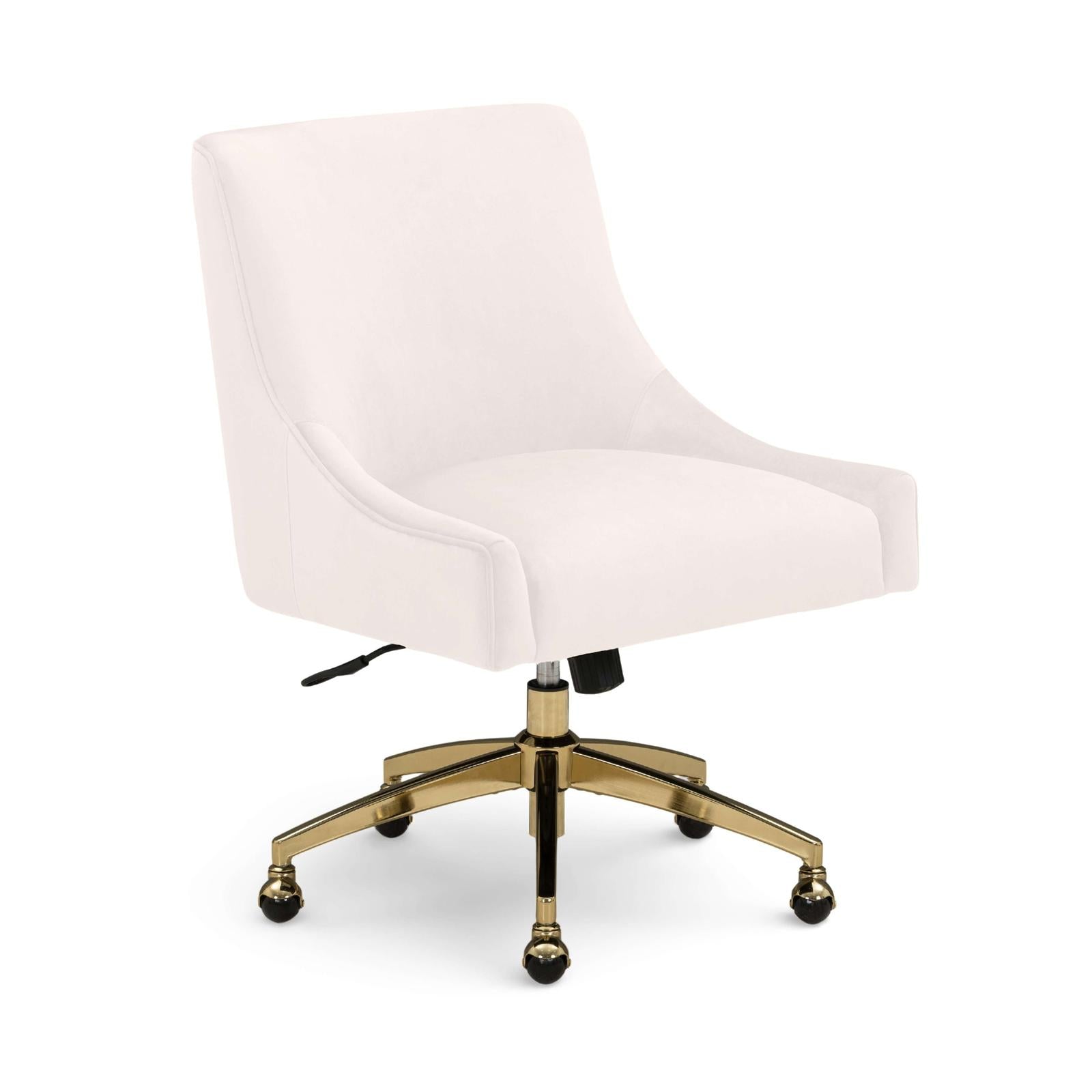 TOV Furniture Beatrix Performance Velvet Office Swivel Chair