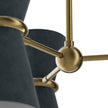 Gable Antique Natural Brass Pendant