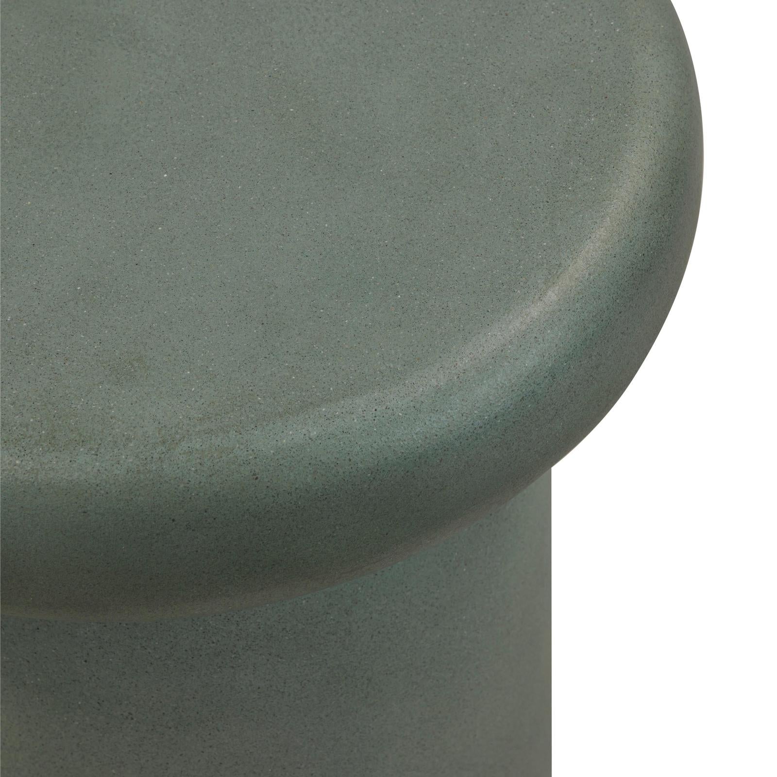 TOV Furniture Lydia Concrete Indoor/Outdoor Side Table