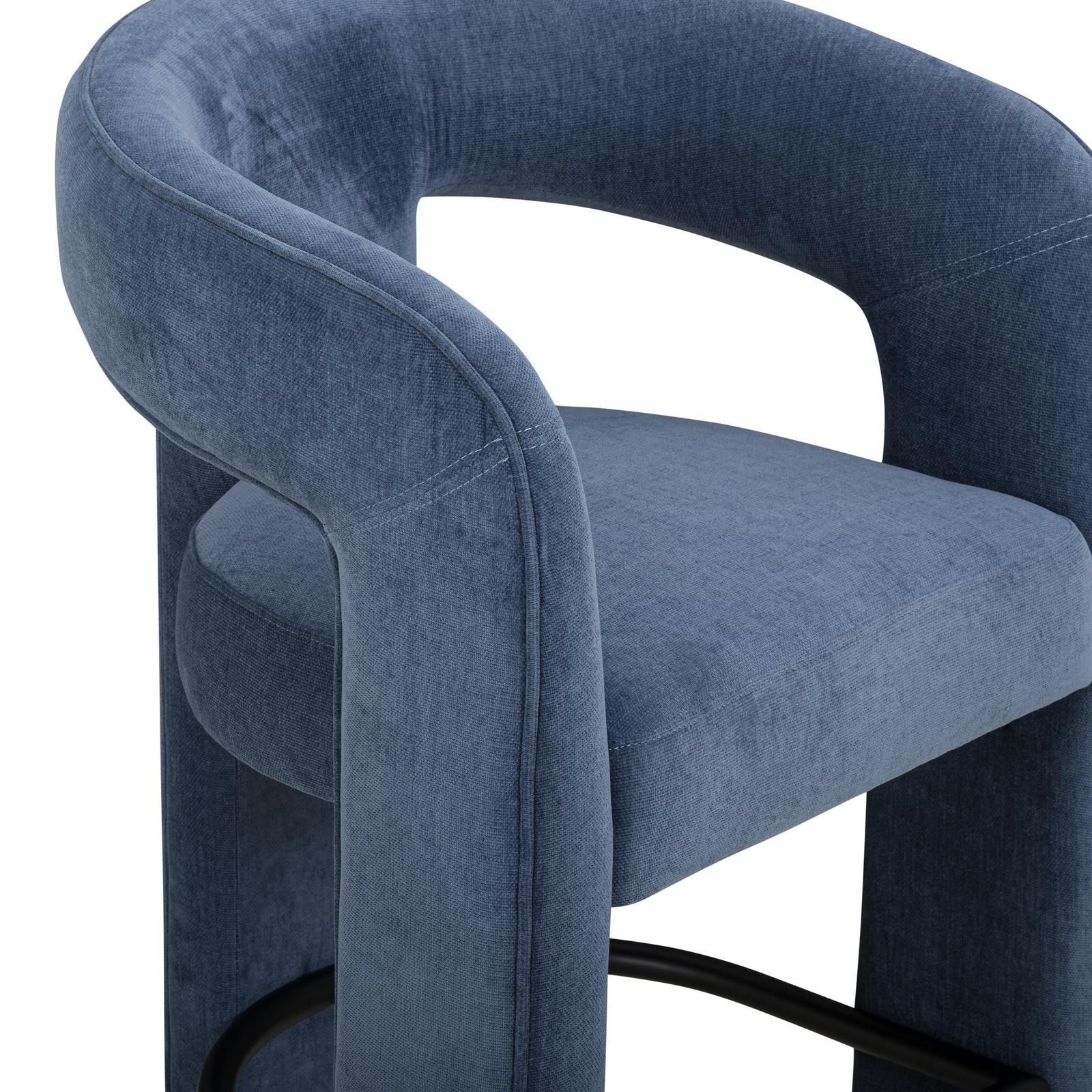 TOV Furniture Malone Performance Chenille Counter Stool