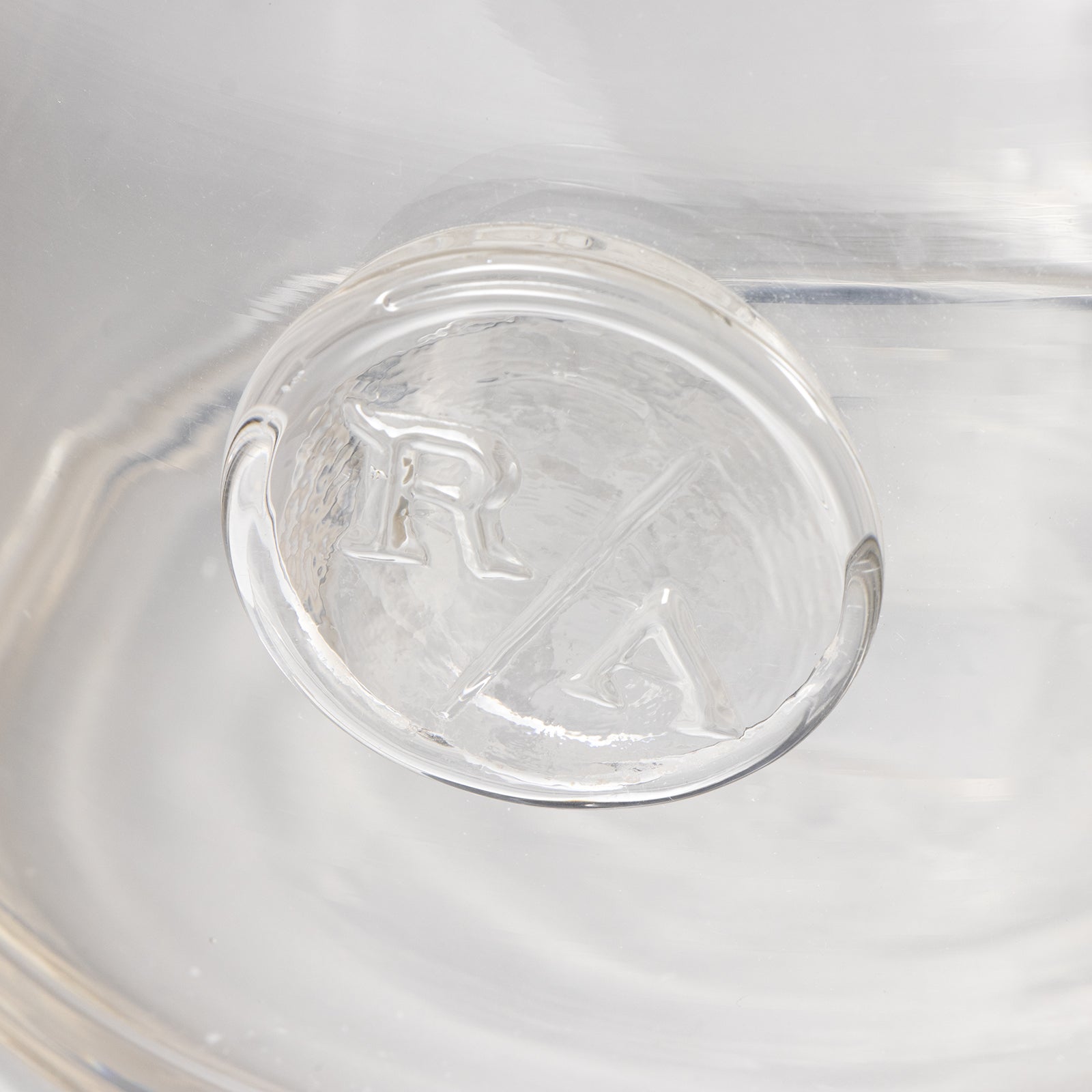 Monogram Glass Votive