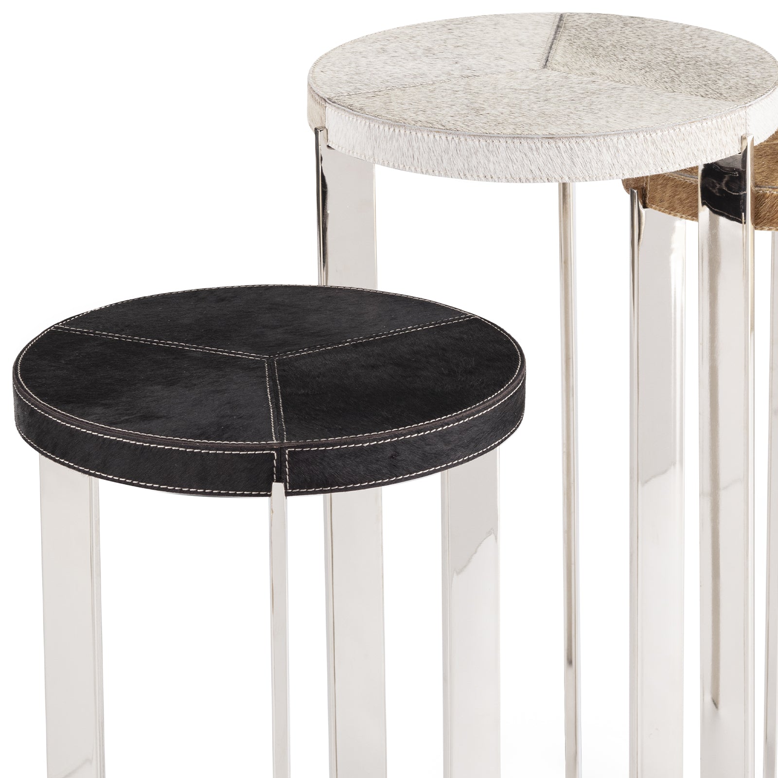 Regina Andrew Andres Hair on Hide Mixer Table Set