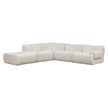 TOV Furniture Zenith 5-Piece Contract-Grade Upcycled Fabric Modular Sectional