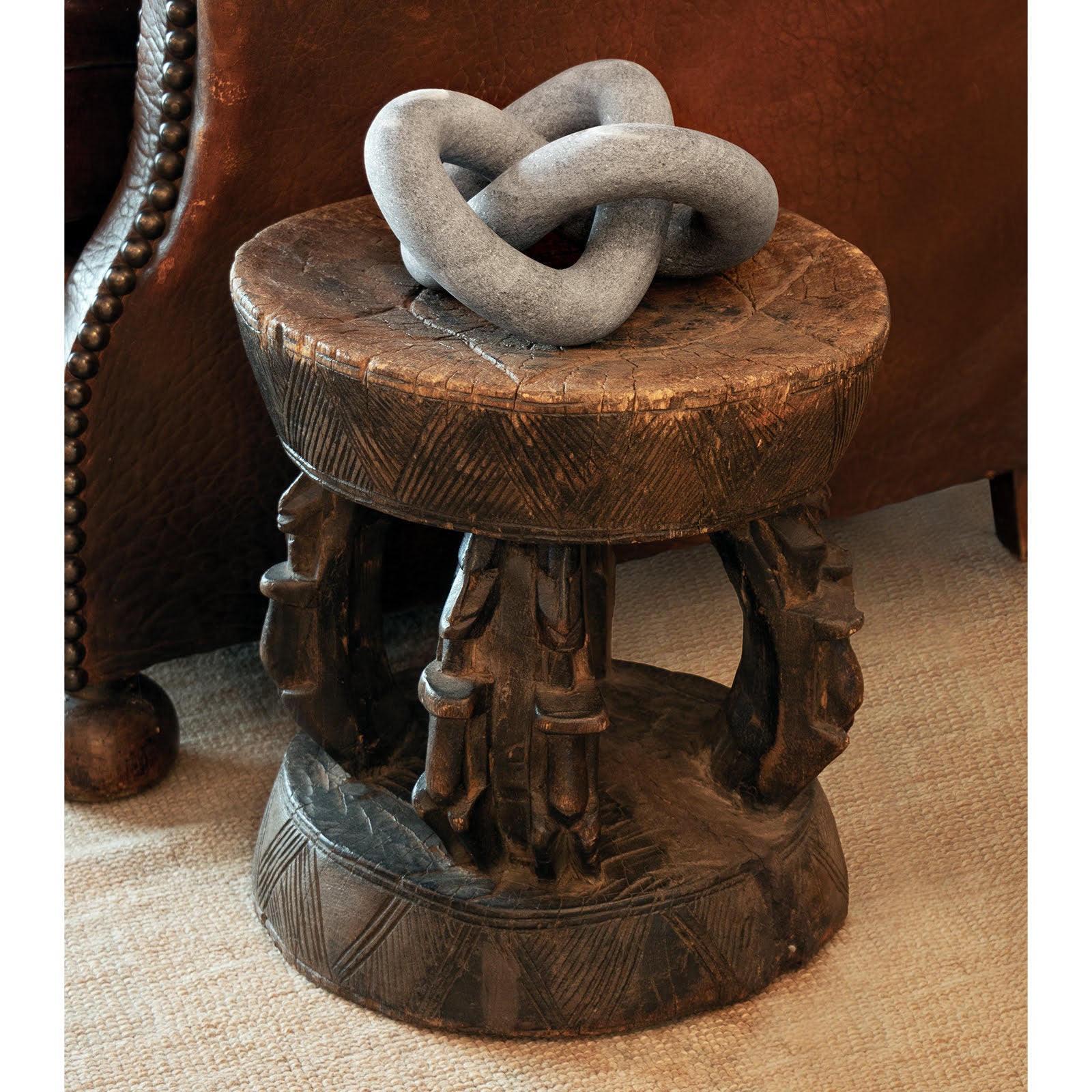 Regina Andrew Cassius Marble Sculpture