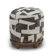 TOV Furniture Bisou Performance Jacquard Ottoman