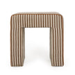 TOV Furniture Byron Square Cotton Jute Ottoman