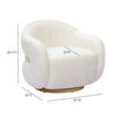TOV Furniture Salma Swivel Accent Chair