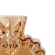 TOV Furniture Heart Amber Glass Vase
