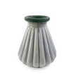 TOV Furniture Shell Seafoam Green Glass Vase