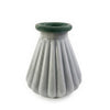 TOV Furniture Shell Seafoam Green Glass Vase