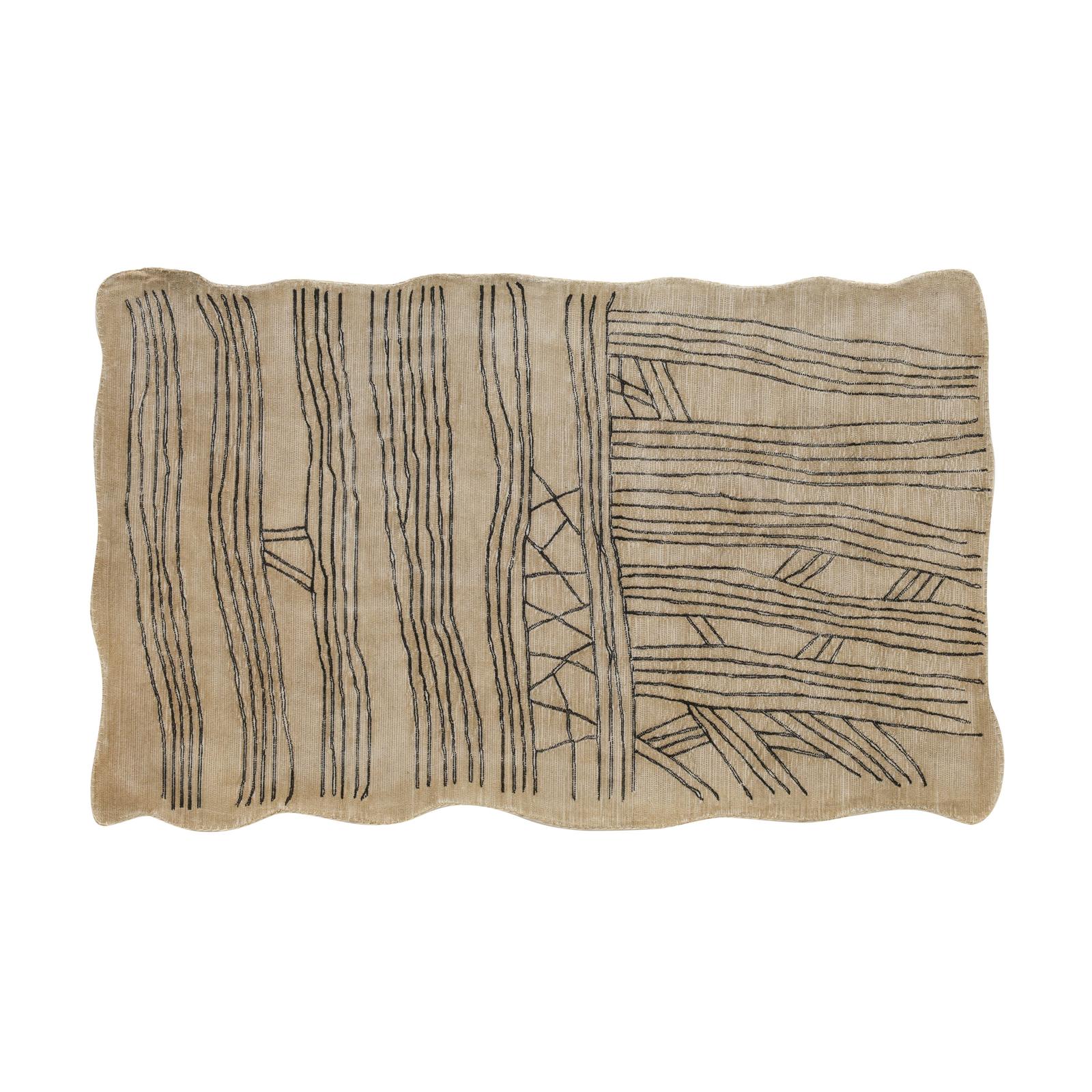 TOV Furniture Daphne Natural Hand Tufted Wool Area Rug 5'X8'
