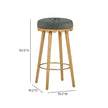 TOV Furniture Oodle Performance Vegan Mohair Bar Stool
