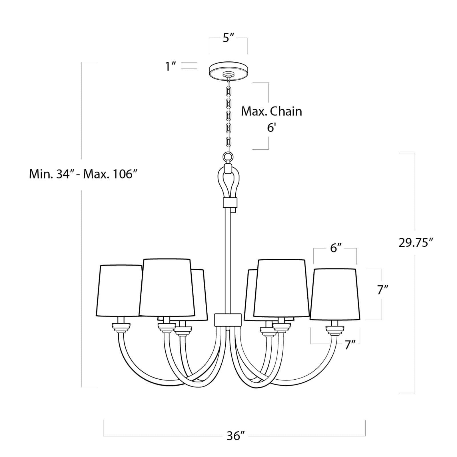 Regina Andrew Bimini Chandelier
