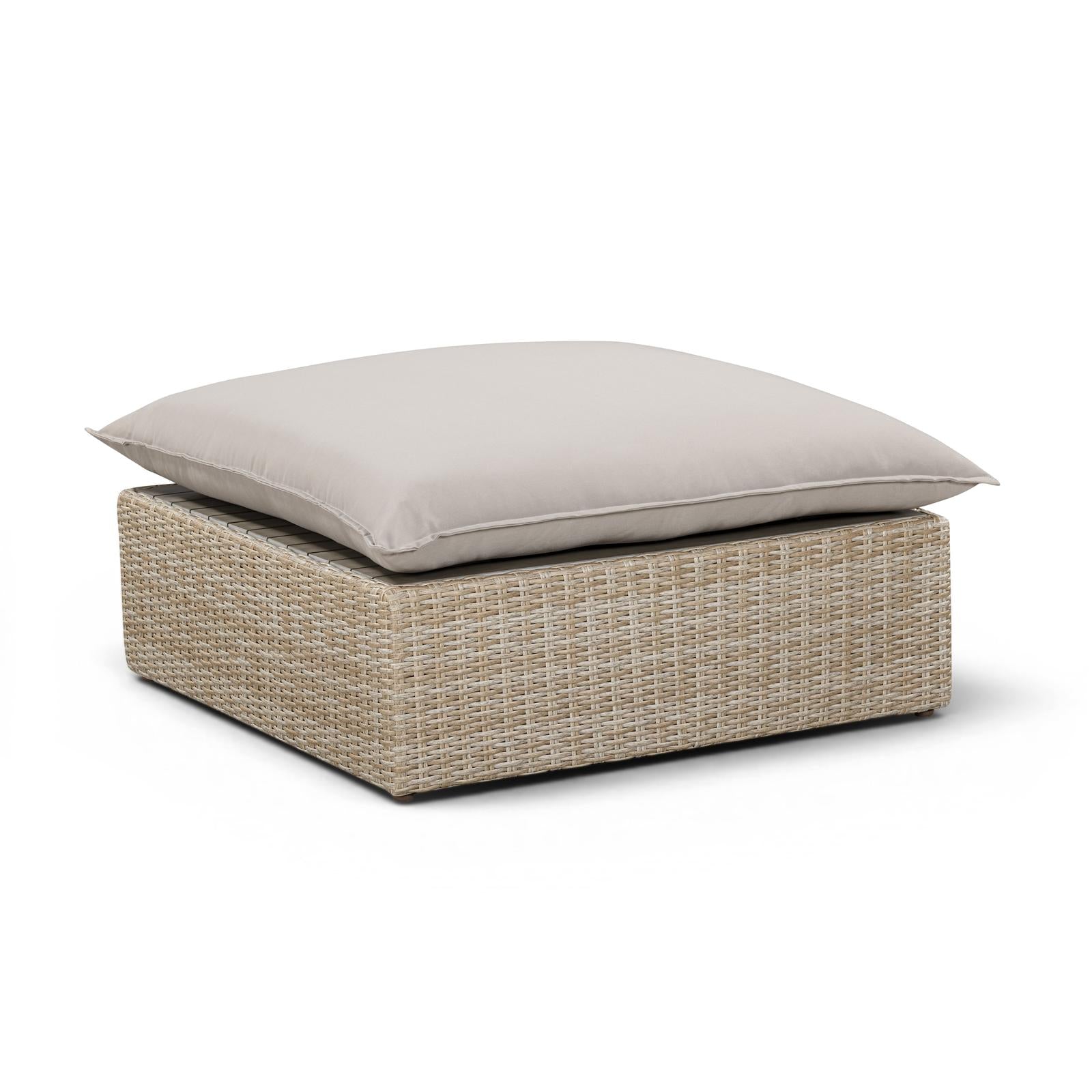 TOV Furniture Cali Performance Fabric & Wicker Outdoor Modular Components