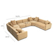 TOV Furniture Perry 8-Piece Modular Large U-Sectional