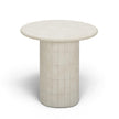 TOV Furniture Fafo Beige Indoor/Outdoor Concrete Side Table