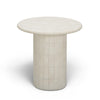 TOV Furniture Fafo Beige Indoor/Outdoor Concrete Side Table
