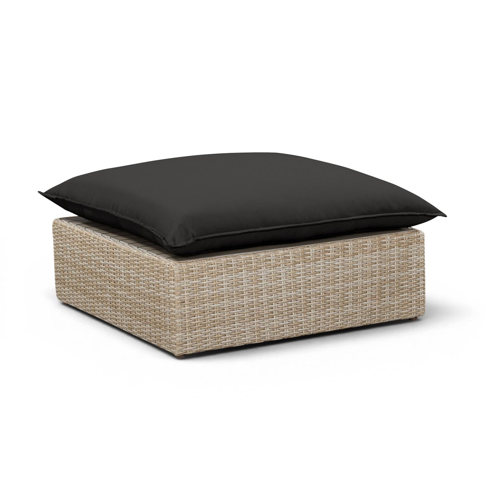 TOV Furniture Cali Performance Fabric & Wicker Outdoor Modular Components