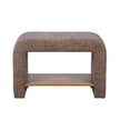 TOV Furniture Alvie Railroad Chenille Storage Side Table