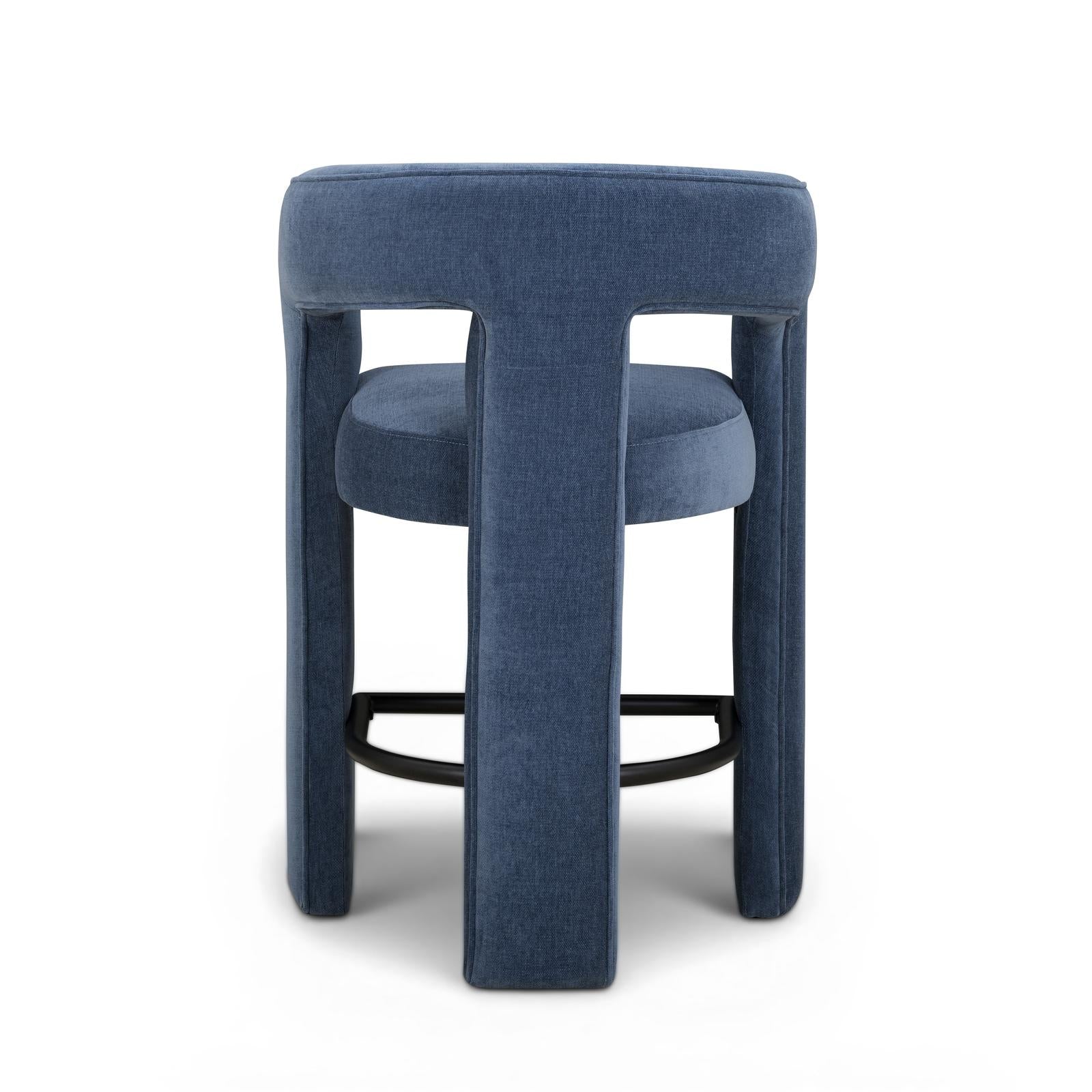 TOV Furniture Malone Performance Chenille Counter Stool