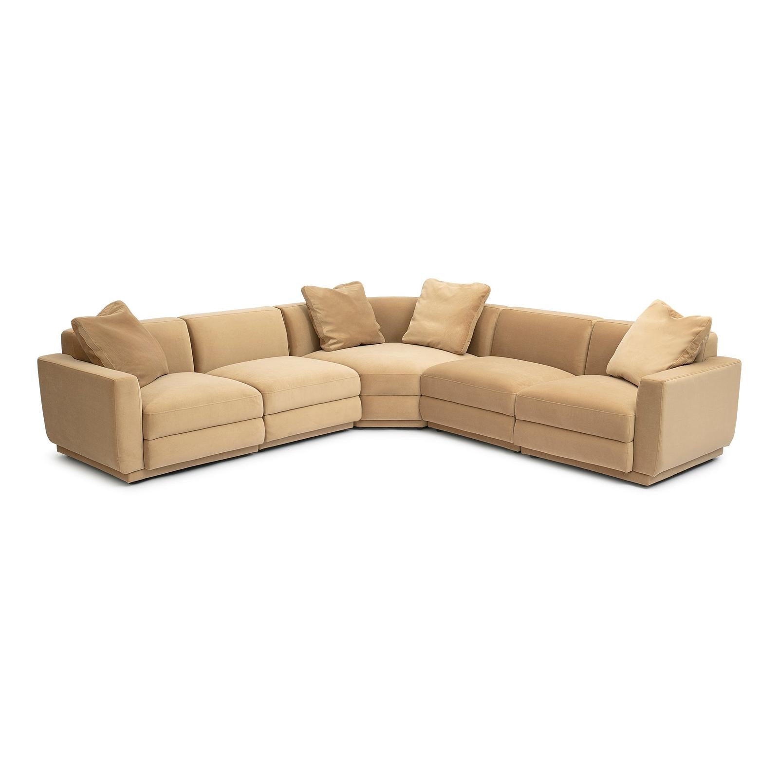 TOV Furniture Perry 5-Piece Modular L-Sectional