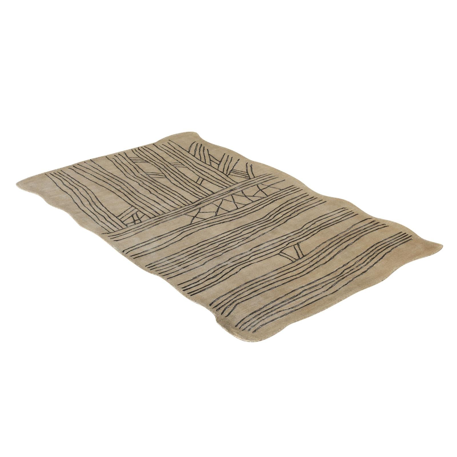TOV Furniture Daphne Natural Hand Tufted Wool Area Rug 5'X8'