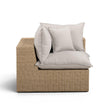 TOV Furniture Cali Performance Fabric & Wicker Outdoor Modular Components