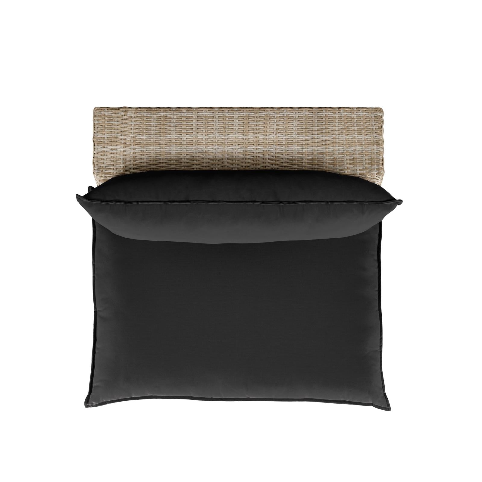 TOV Furniture Cali Performance Fabric & Wicker Outdoor Modular Components