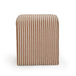 TOV Furniture Byron Square Cotton Jute Ottoman