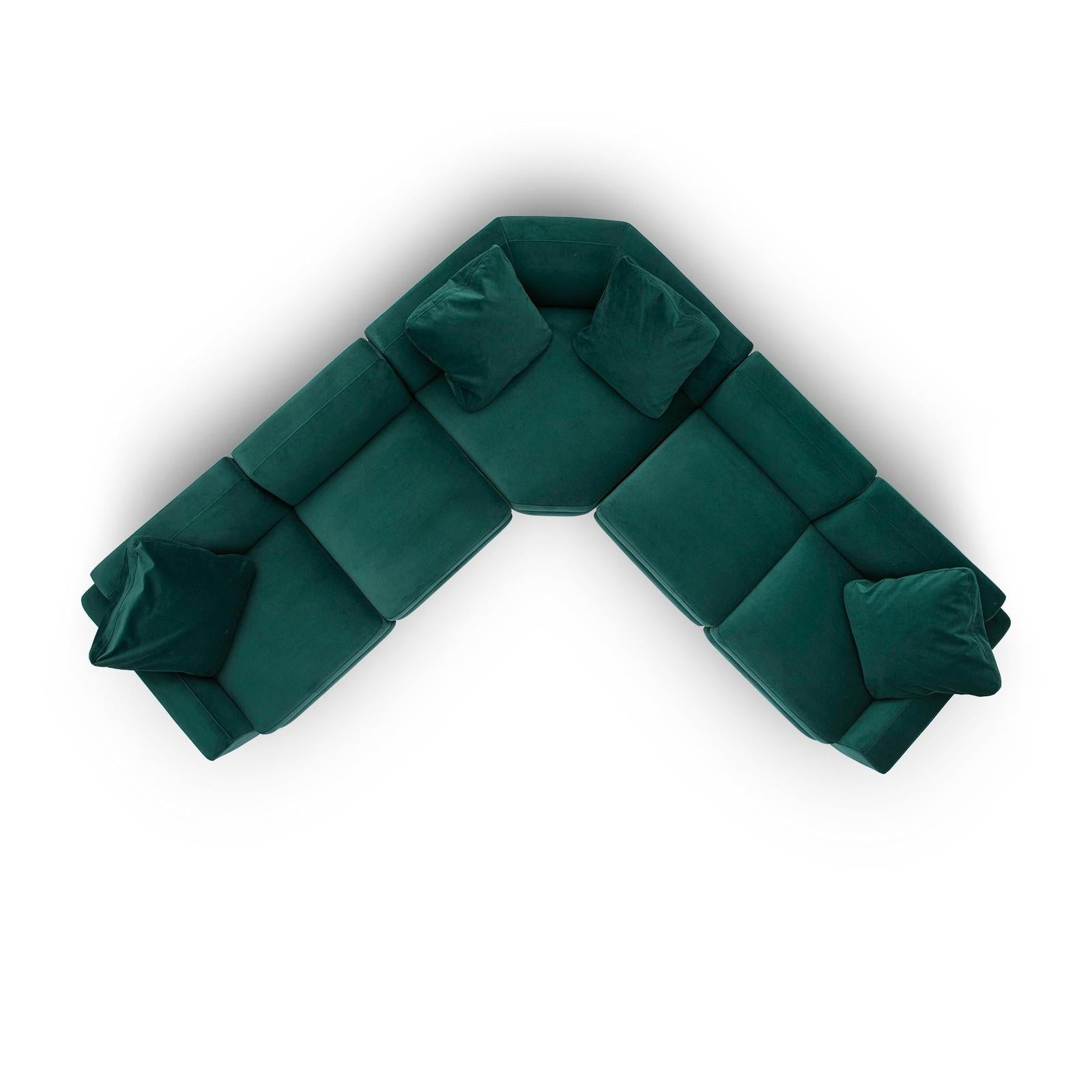TOV Furniture Perry 5-Piece Modular L-Sectional