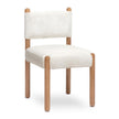 TOV Furniture Bruno Thick Performance Chenille Straight Back Dining Chair