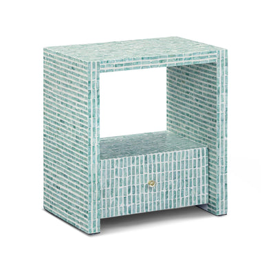 TOV Furniture Tia 20" Mother of Pearl Nightstand