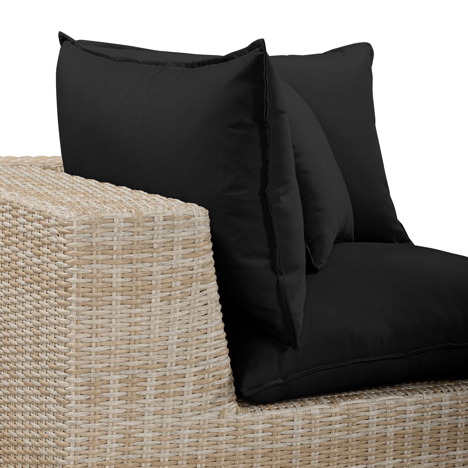 TOV Furniture Cali Performance Fabric & Wicker Outdoor Modular Components