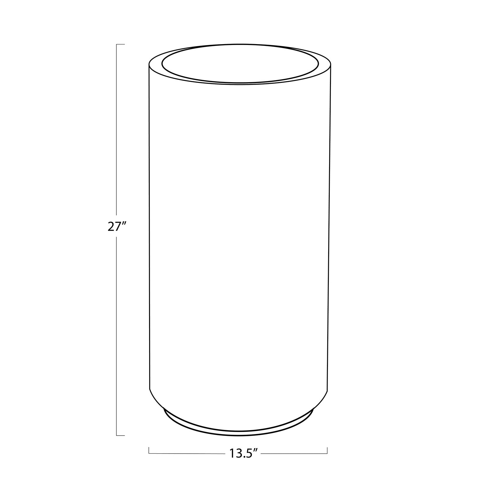 Regina Andrew  Eli Wood Side Table