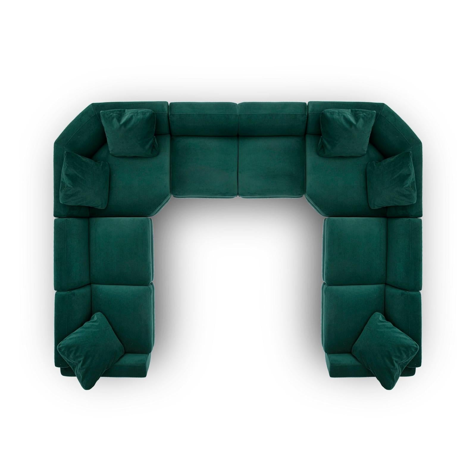 TOV Furniture Perry 8-Piece Modular Large U-Sectional