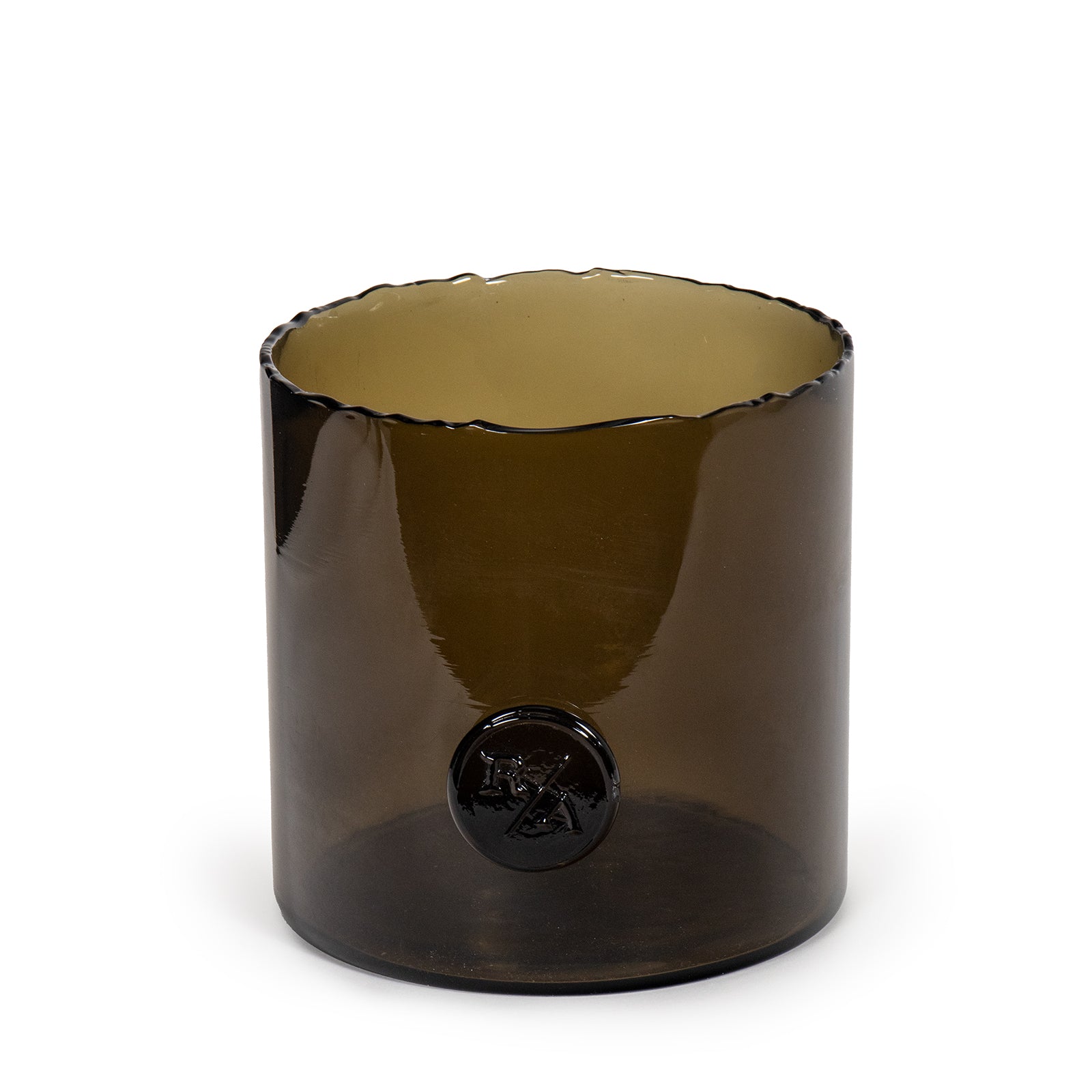 Monogram Glass Votive