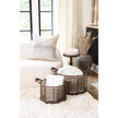 Regina Andrew Finn Leather Basket Small