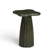 TOV Furniture Addison Green Concrete Indoor/Outdoor Side Table