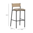 TOV Furniture Celine Boucle Bar Stool