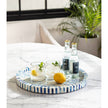 Regina Andrew Bone and Indigo Tray Round