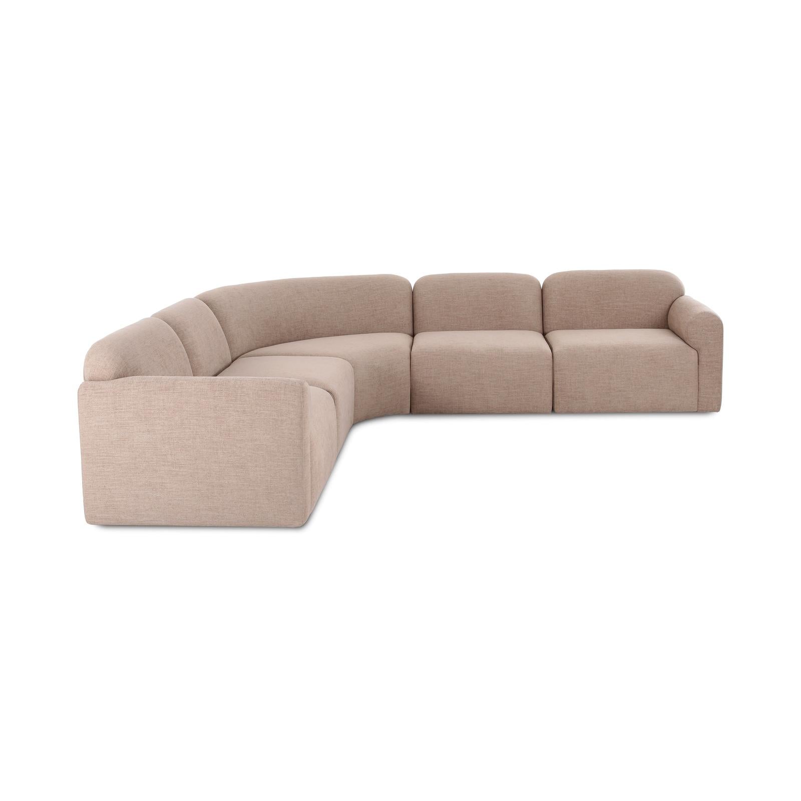 TOV Furniture Gorge 5-Piece Modular Corner Sectional