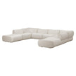 TOV Furniture Zenith 8-Piece Contract-Grade Upcycled Fabric Modular U-Sectional