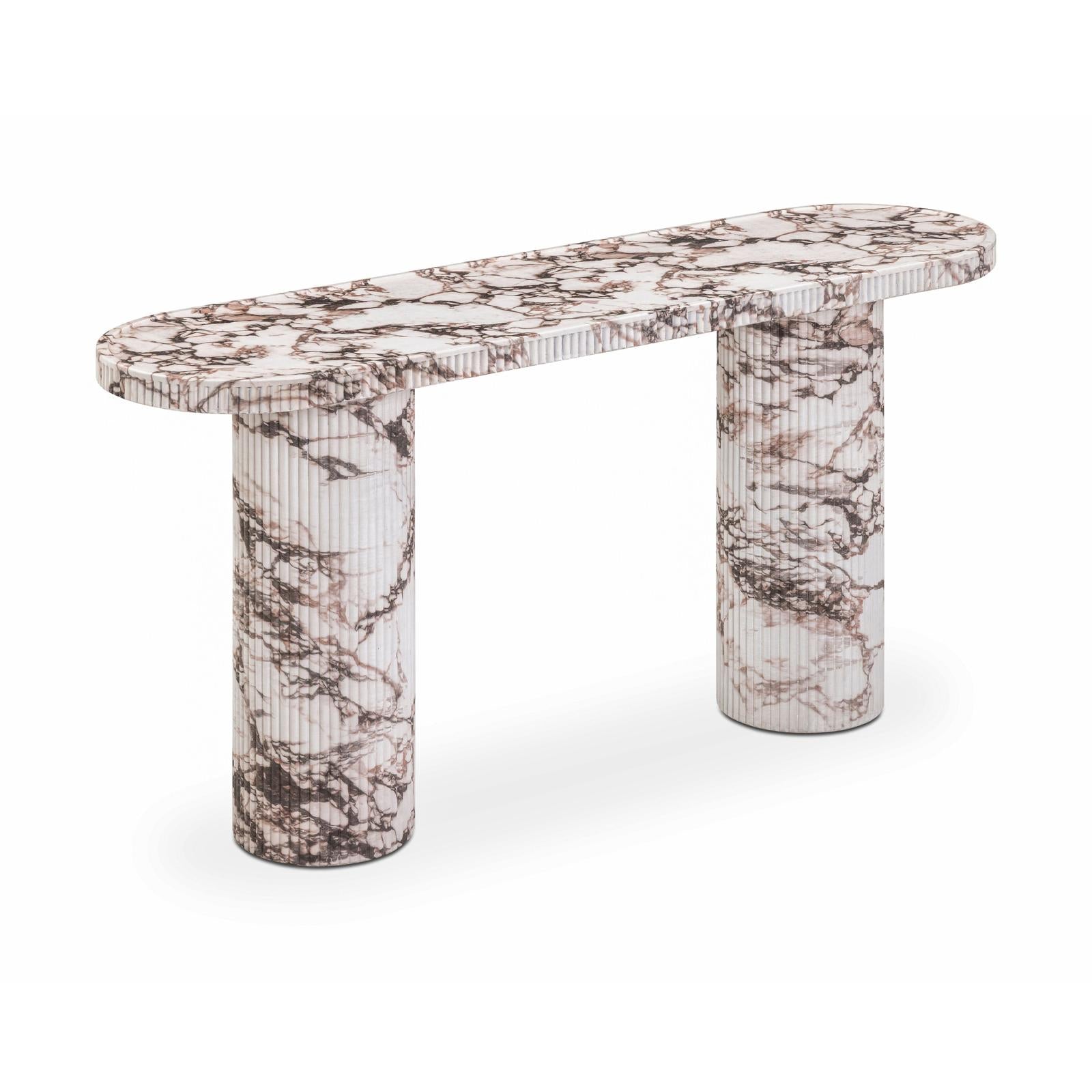 TOV Furniture Darcy Concrete Indoor/Outdoor Console Table