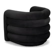 TOV Furniture Curves Performance Velvet Swivel Accent Chair