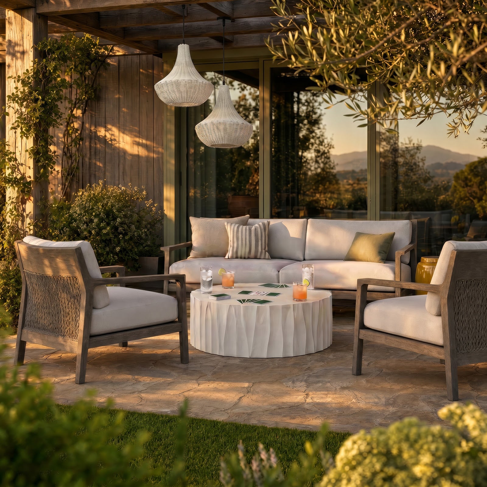 Vista Outdoor Chandelier